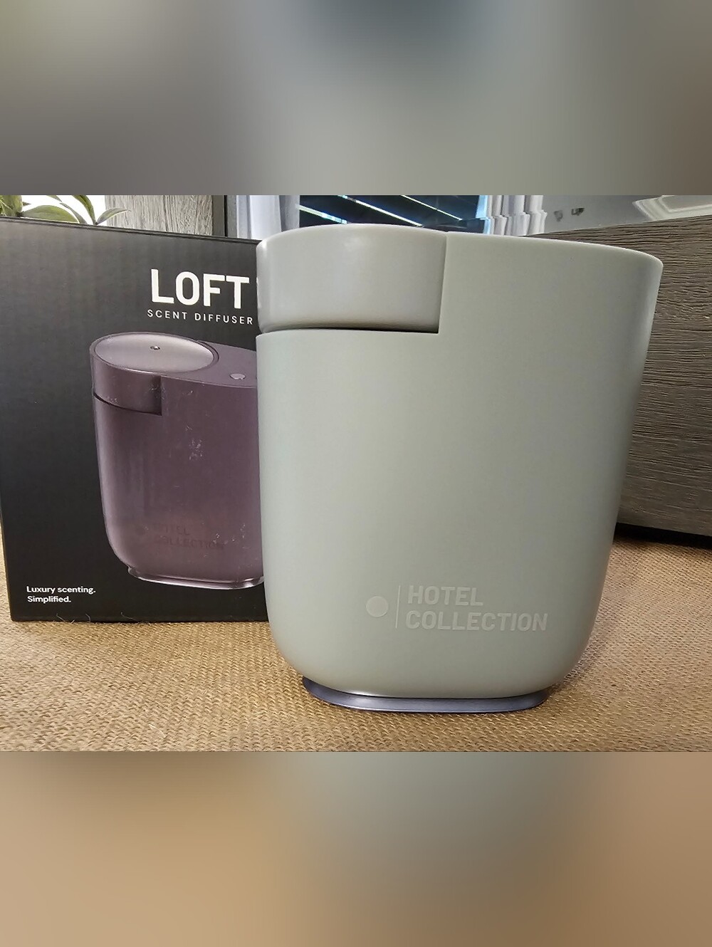 Hotel Collection Loft Portable Scent Diffuser- Space Gray